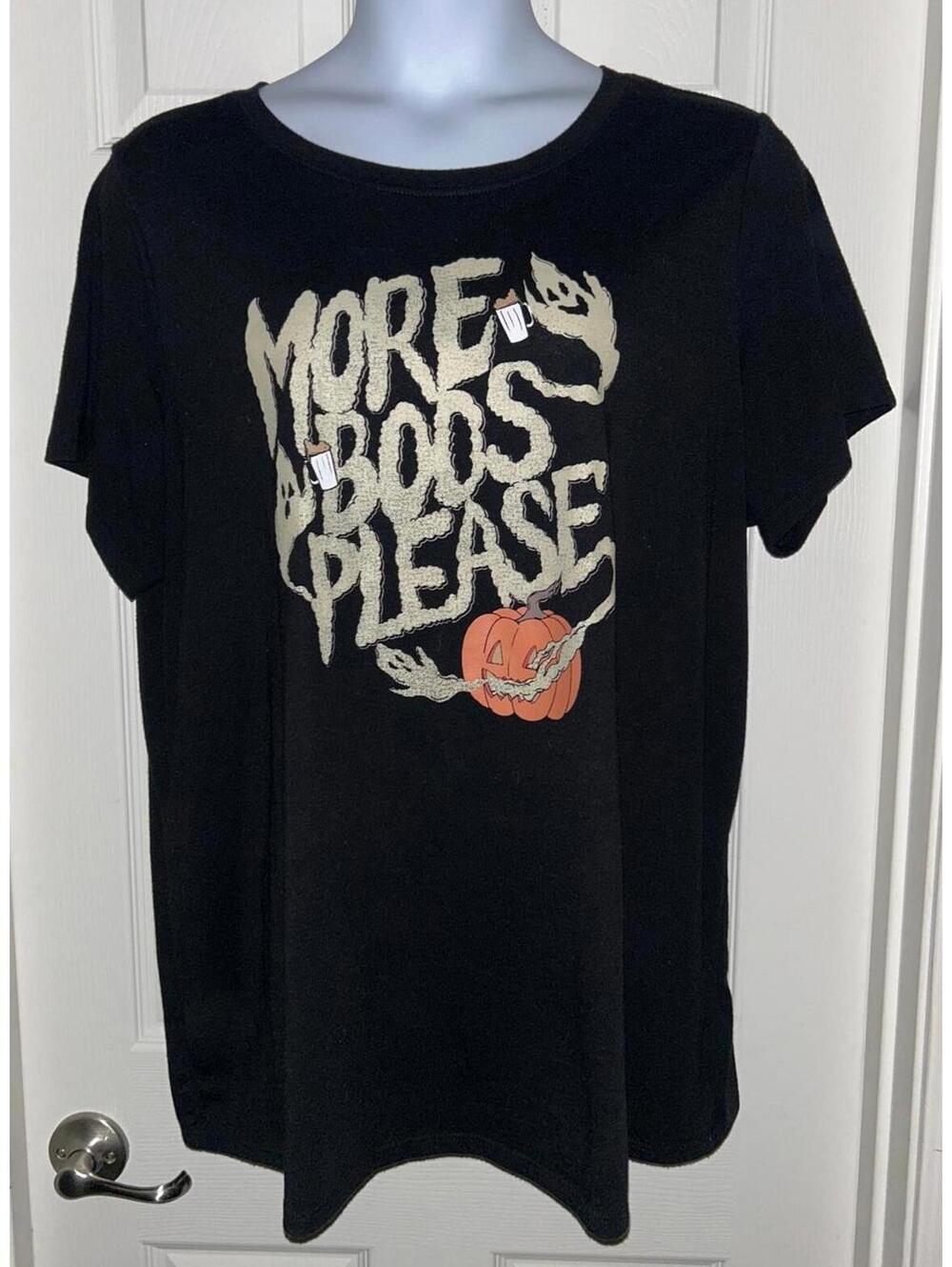 Torrid Halloween More Boos Please Shirt Sz 3